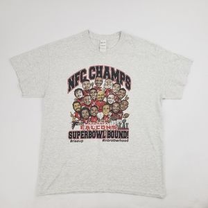 Vintage style Atlanta Falcons NFC Champs tshirt